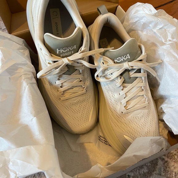 Hoka Bondi 8 Max Cushioned Road Running Shoe - Men's Size 8.5 - Like New!" - Picture 6 of 13